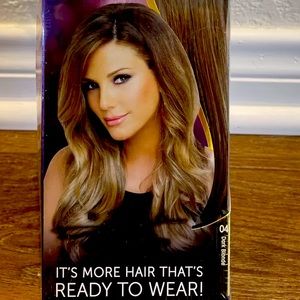 Daisy Fuentes hair extensions dark blonde